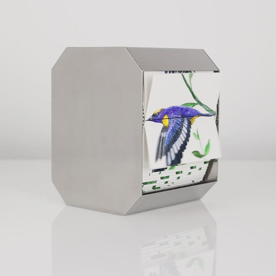 Flipbook Machine Purple-Throated Euphonia Bird